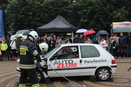 Pokaz strażacki OSP Centrum i Jawornik